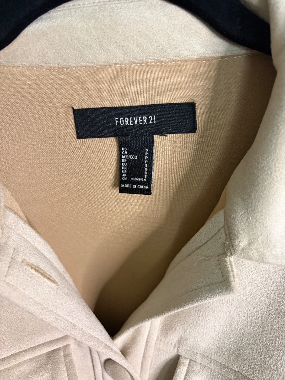Beige Shacket - Picture 3 of 6